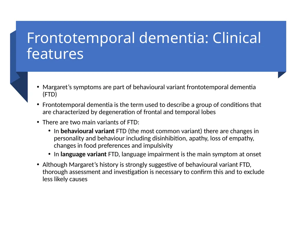 A change in personality and behaviour Learning - slide 5 of 32