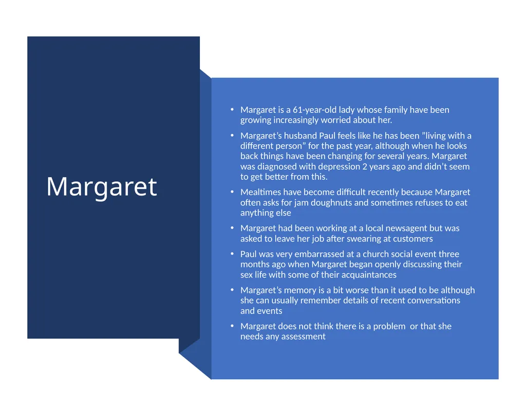 A change in personality and behaviour Learning - slide 3 of 32