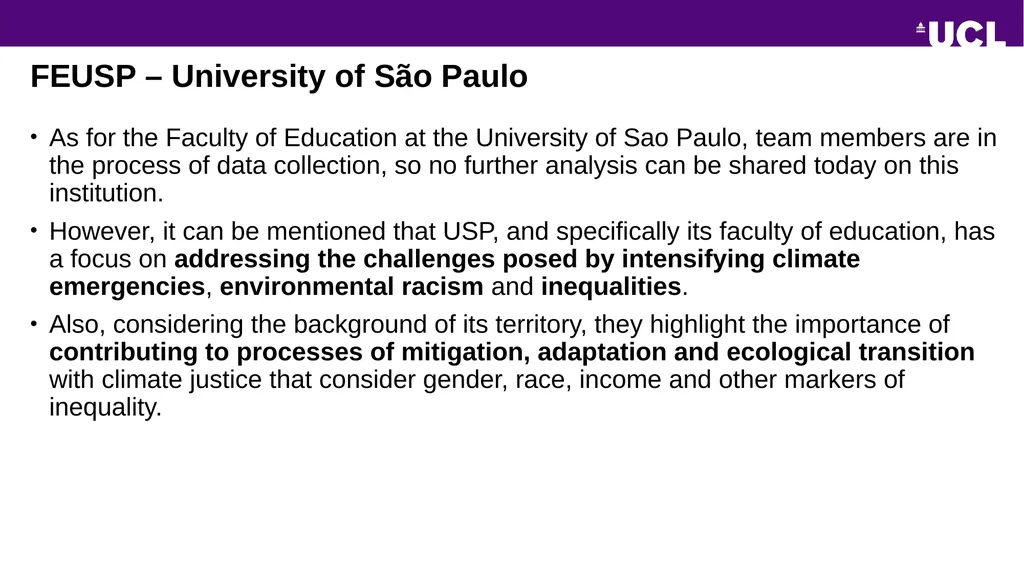 Institute of Education Contours of engagement with - slide 9 of 13