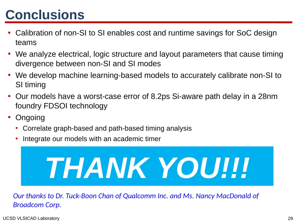SI for Free: Machine Learning of Interconnect - slide 29 of 32