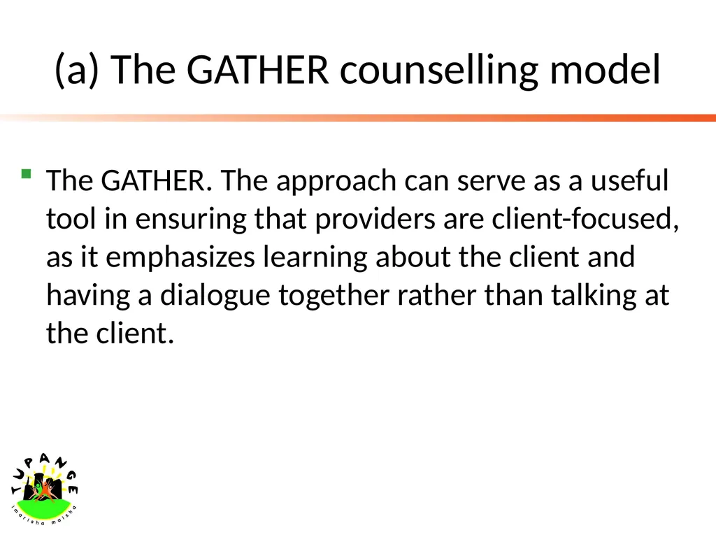 Application of Balanced Counseling Strategy (BCS) - slide 6 of 16
