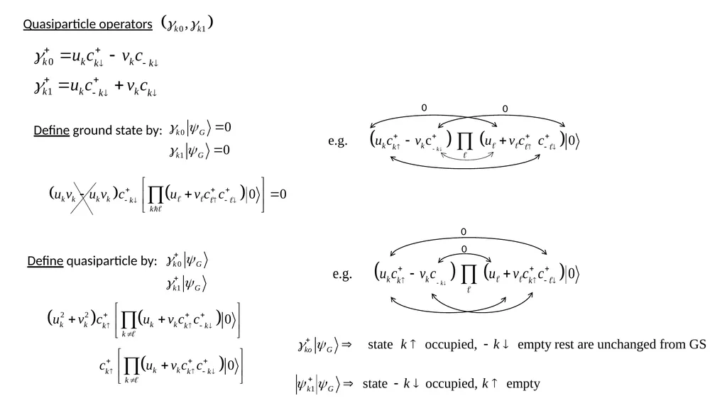Lecture 10: BCS theory --- Thermodynamics, - slide 7 of 12