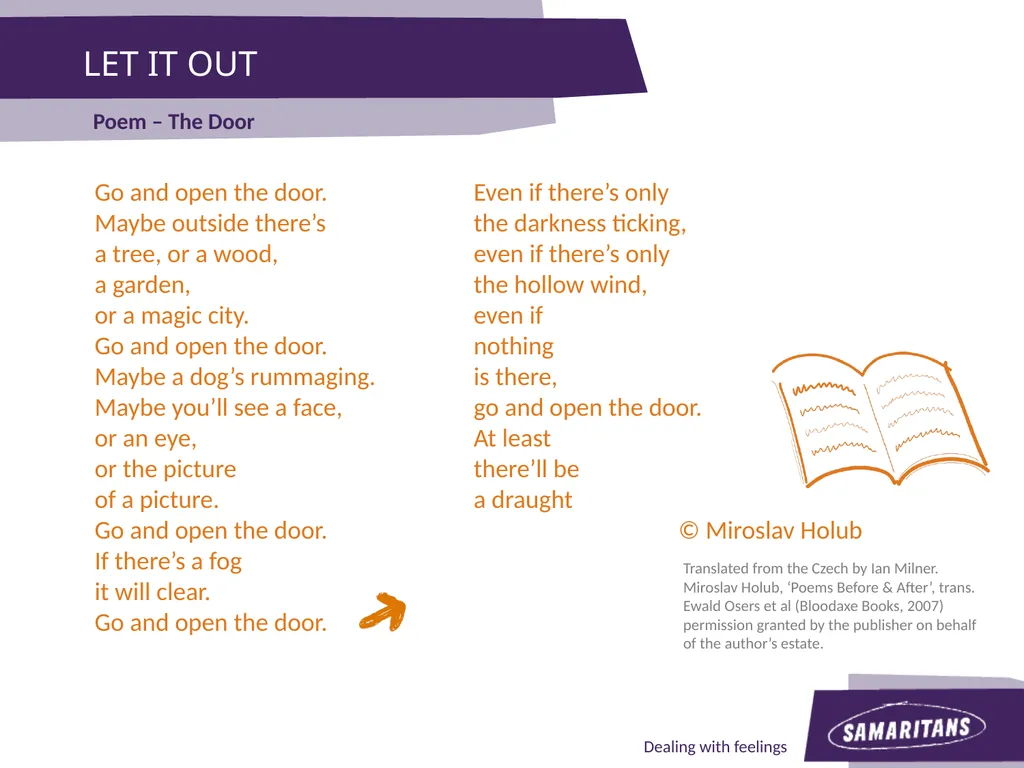 LET IT OUT Feelings Afraid Agony Alienated Amazed - slide 5 of 5