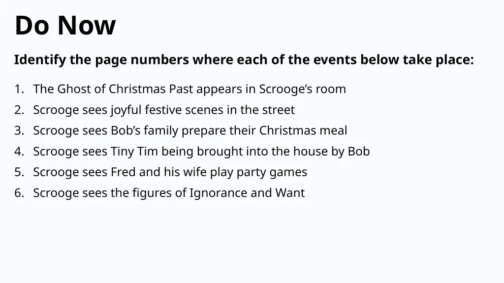 Do Now Answer the questions below: Who wrote A - slide 8 of 20