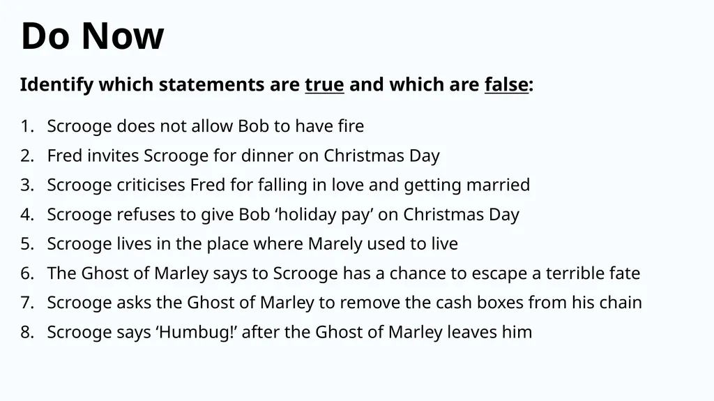 Do Now Answer the questions below: Who wrote A - slide 7 of 20