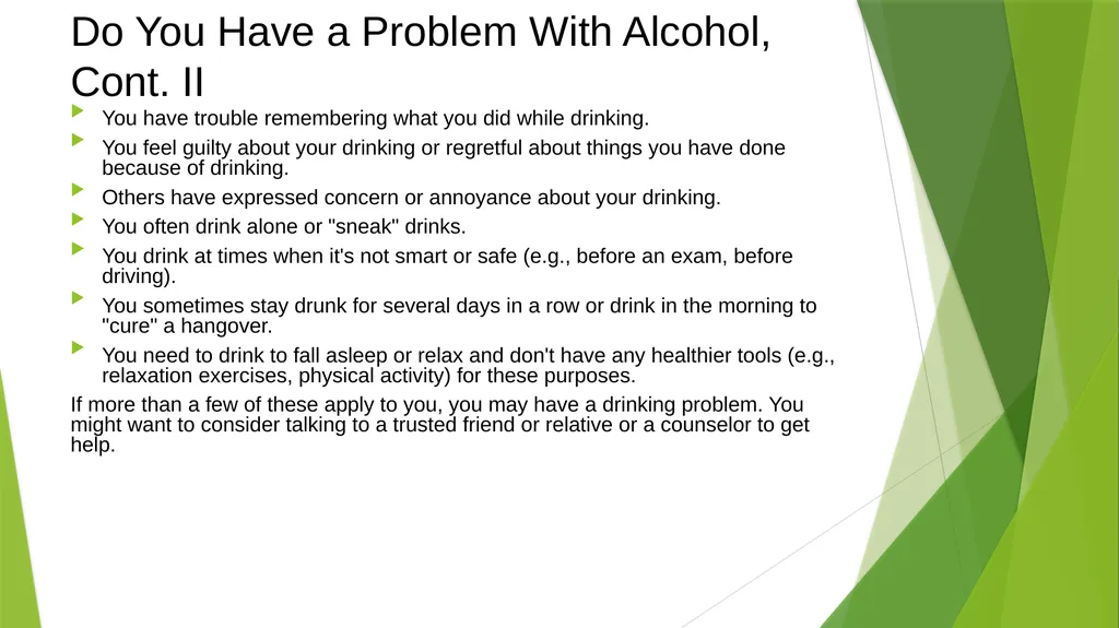 Party Safe: Know Your Drugs and Alcohol Part I: - slide 9 of 14