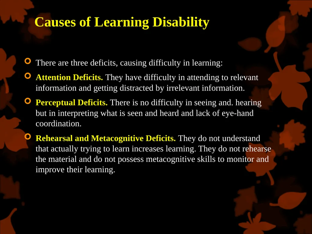 LECTURE 15 INDIVIDUAL DIFFERENCES Sadia Bashir - slide 24 of 28