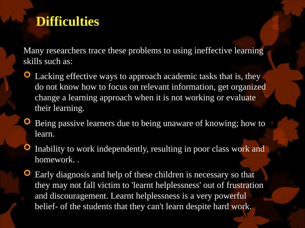 LECTURE 15 INDIVIDUAL DIFFERENCES Sadia Bashir - slide 23 of 28