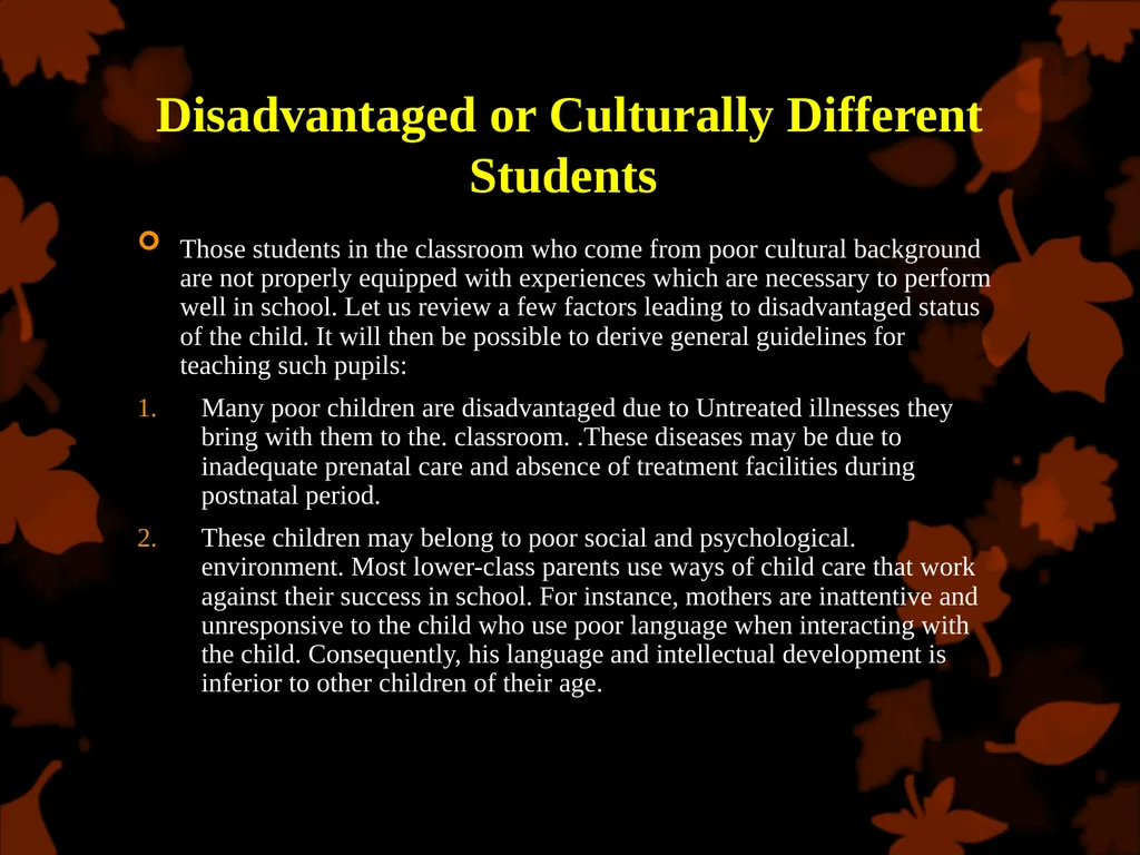 LECTURE 15 INDIVIDUAL DIFFERENCES Sadia Bashir - slide 13 of 28