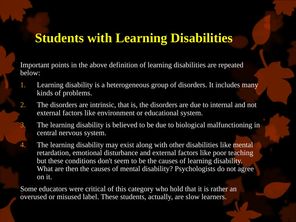 LECTURE 15 INDIVIDUAL DIFFERENCES Sadia Bashir - slide 20 of 28