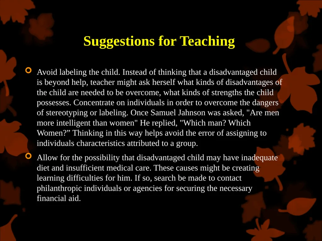LECTURE 15 INDIVIDUAL DIFFERENCES Sadia Bashir - slide 16 of 28