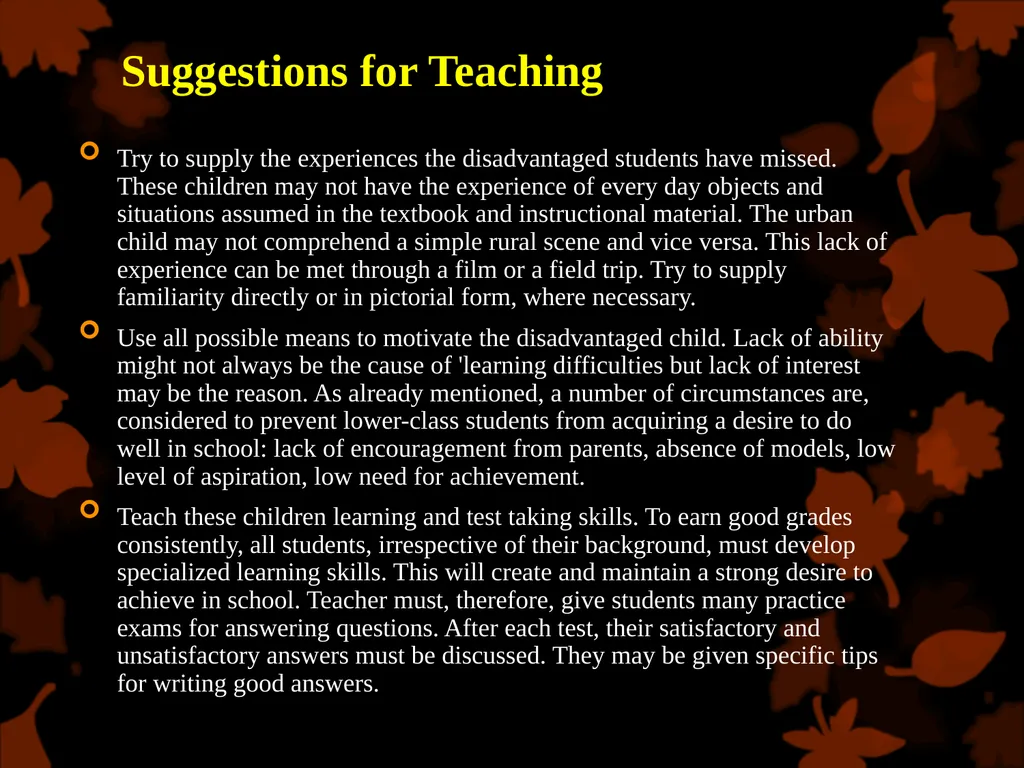 LECTURE 15 INDIVIDUAL DIFFERENCES Sadia Bashir - slide 17 of 28