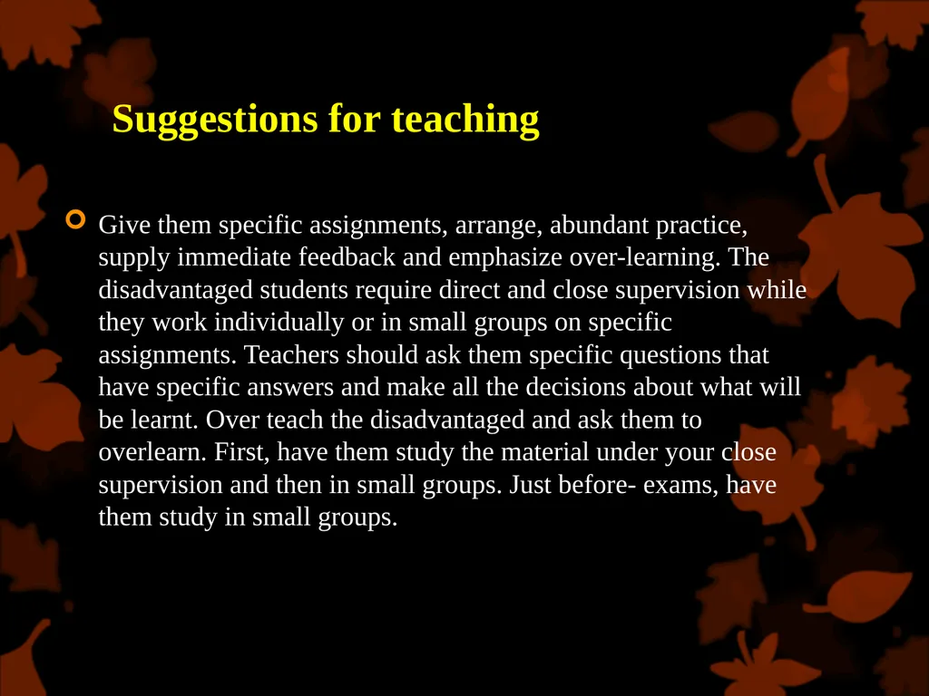 LECTURE 15 INDIVIDUAL DIFFERENCES Sadia Bashir - slide 18 of 28