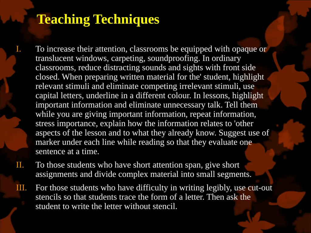 LECTURE 15 INDIVIDUAL DIFFERENCES Sadia Bashir - slide 26 of 28