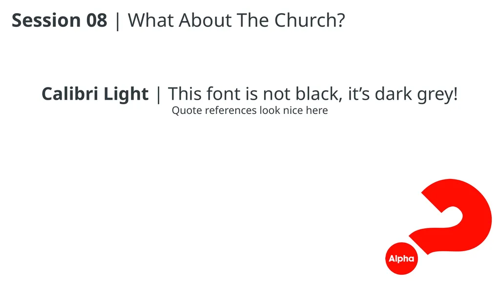 Welcome! Session 01 | Is There More to Life Than - slide 10 of 13