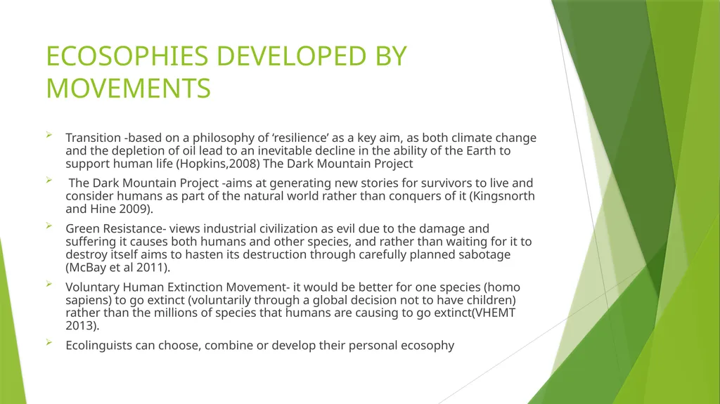 Exploring Online Eco-linguistic Communication - slide 9 of 17