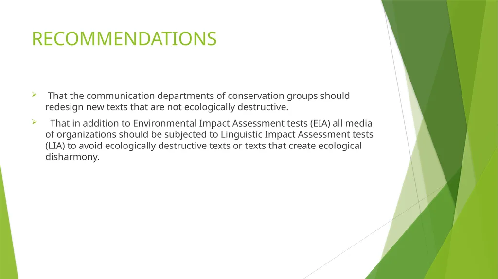 Exploring Online Eco-linguistic Communication - slide 16 of 17