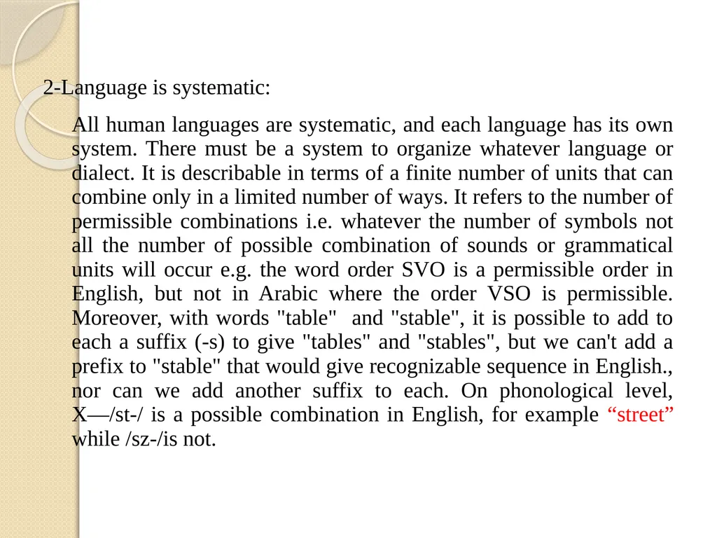 Linguistics For 2nd Course PPT1 -Some - slide 6 of 9