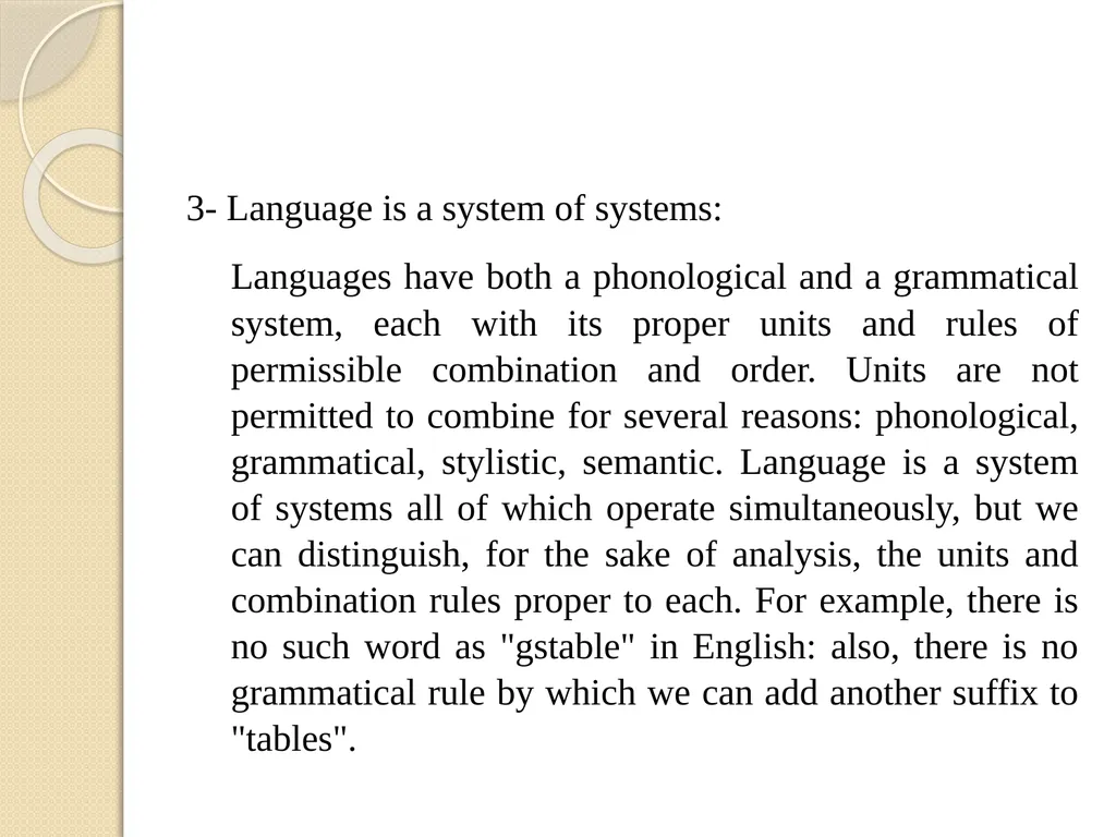 Linguistics For 2nd Course PPT1 -Some - slide 7 of 9