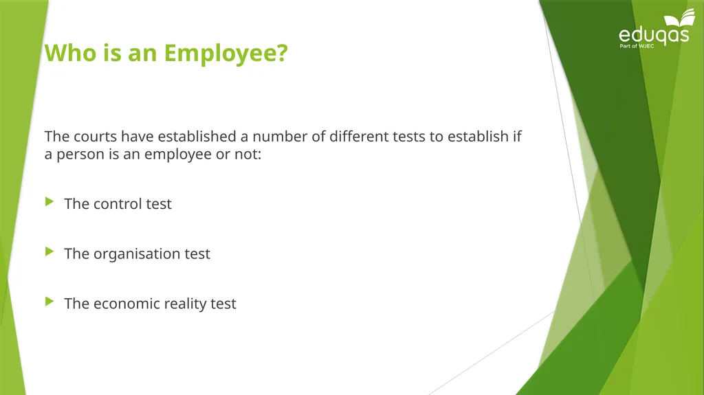 Vicarious Liability Learning Objectives By the end - slide 5 of 25