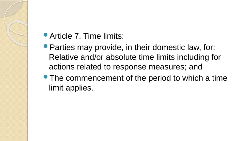 LIABILITY AND COMPENSATION REGIMES RELATED TO - slide 104 of 107