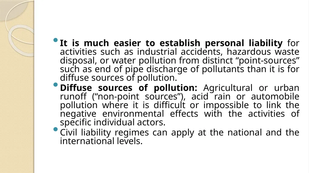 LIABILITY AND COMPENSATION REGIMES RELATED TO - slide 63 of 107