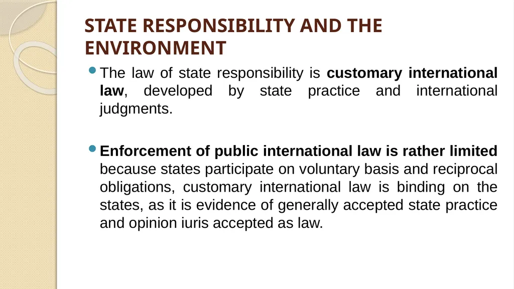 LIABILITY AND COMPENSATION REGIMES RELATED TO - slide 13 of 107