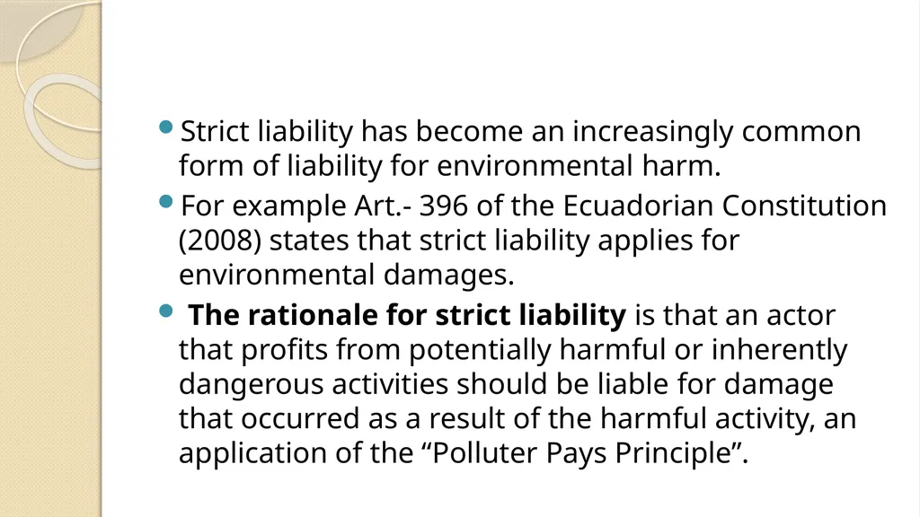 LIABILITY AND COMPENSATION REGIMES RELATED TO - slide 66 of 107