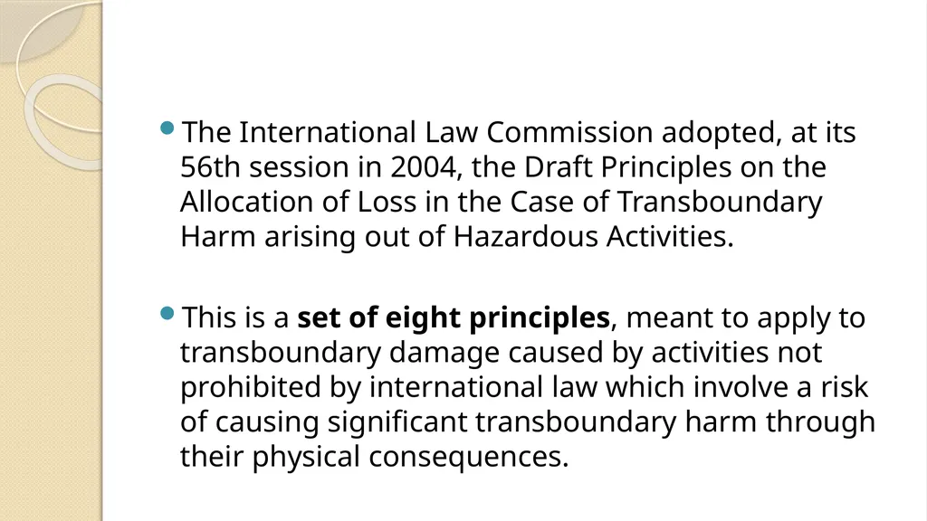 LIABILITY AND COMPENSATION REGIMES RELATED TO - slide 56 of 107