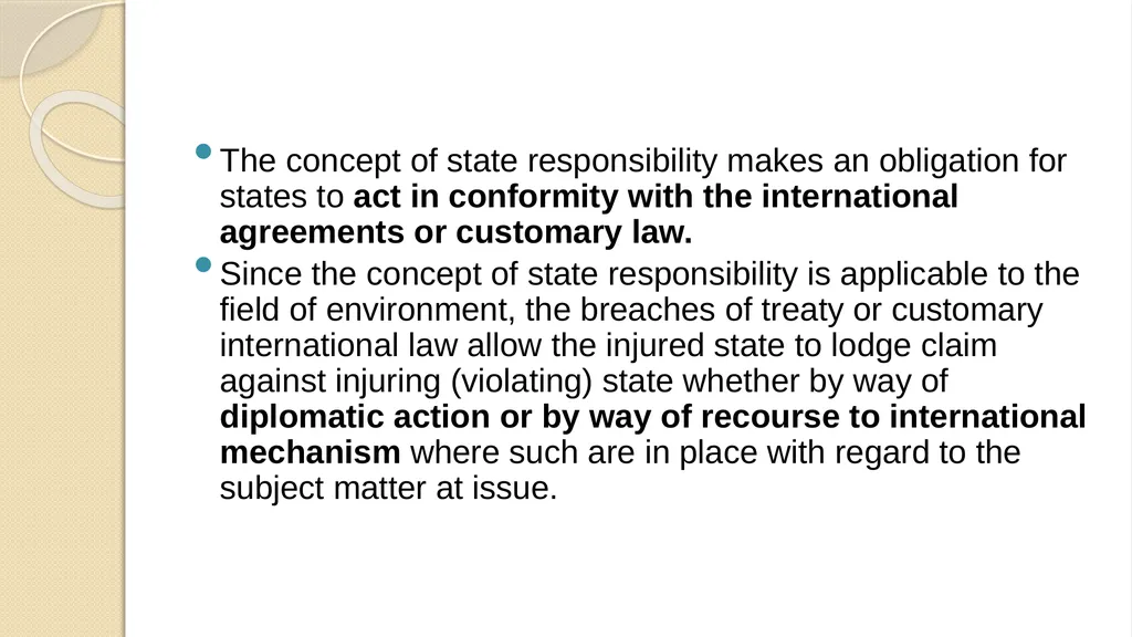 LIABILITY AND COMPENSATION REGIMES RELATED TO - slide 15 of 107