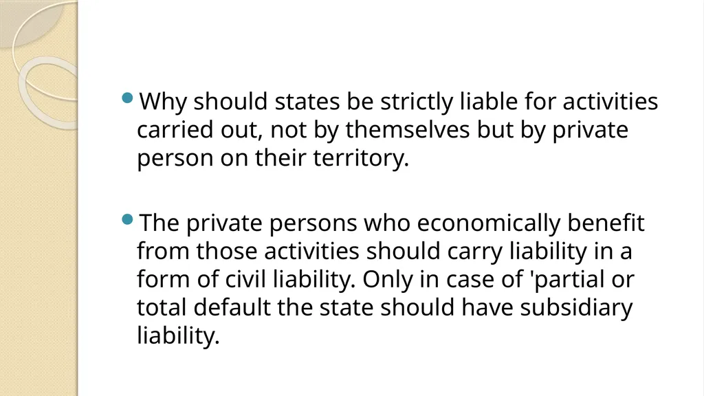 LIABILITY AND COMPENSATION REGIMES RELATED TO - slide 47 of 107