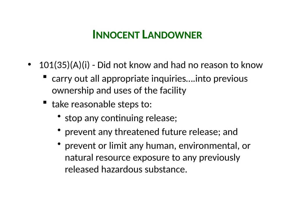 LIABILITY OVERVIEW Session 2 Carlyn Winter Prisk - slide 13 of 25