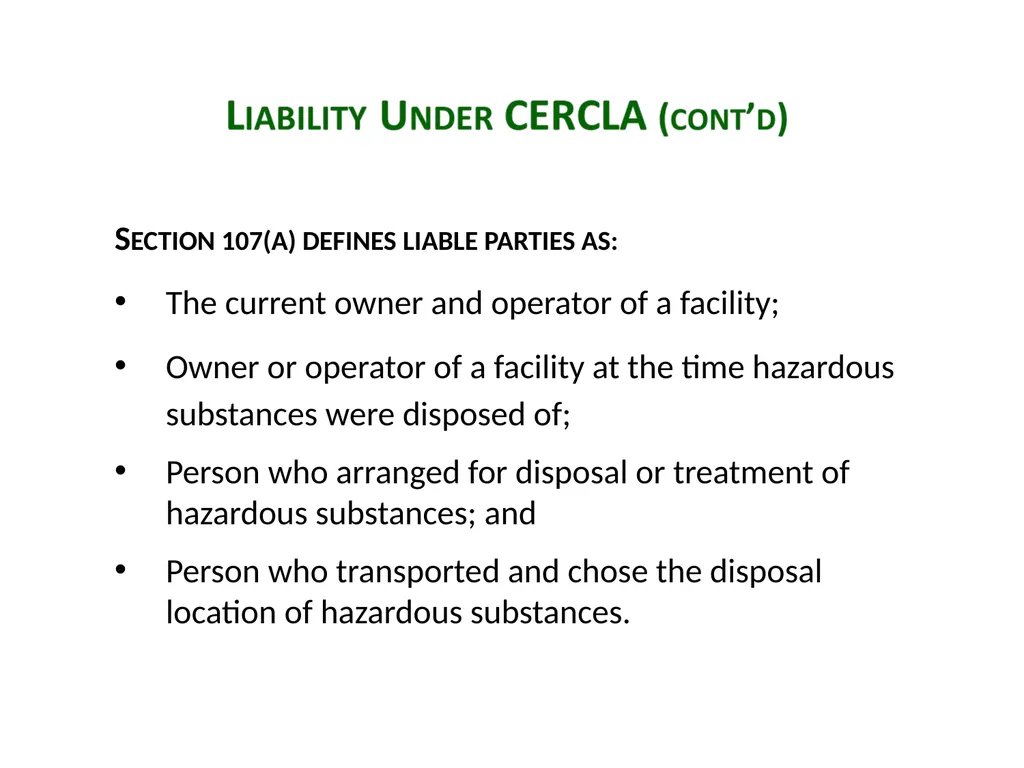 LIABILITY OVERVIEW Session 2 Carlyn Winter Prisk - slide 4 of 25