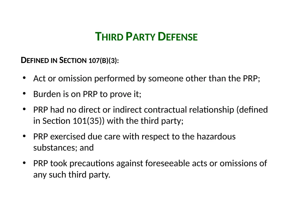 LIABILITY OVERVIEW Session 2 Carlyn Winter Prisk - slide 6 of 25