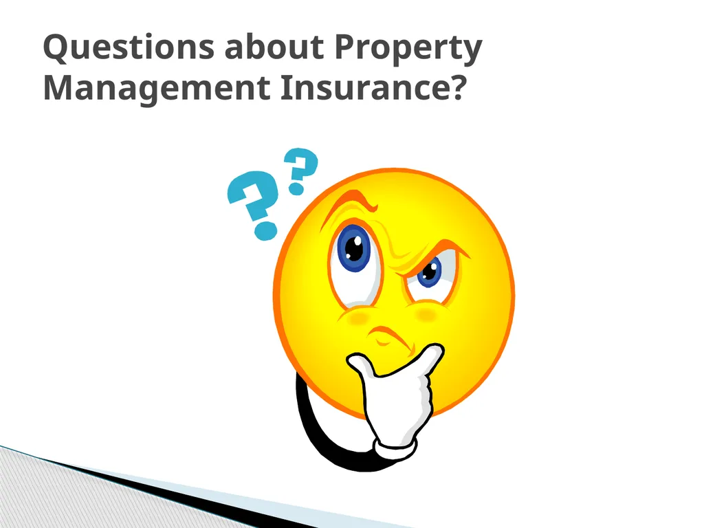 Property Management Insurance & Liability Issues - slide 16 of 19