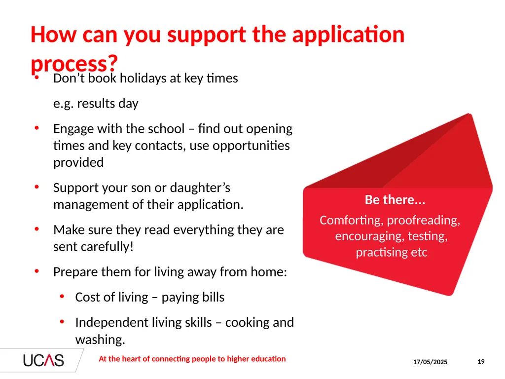 Parents’ evening presentation Help your son or - slide 19 of 20