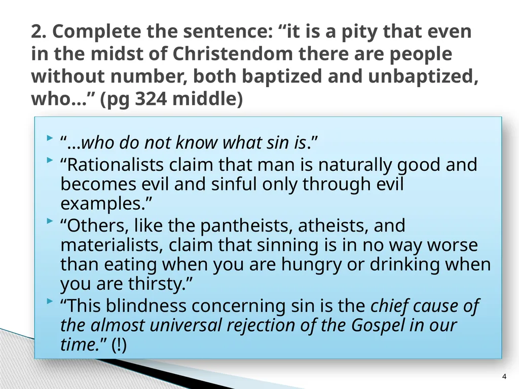 The Proper Distinction Between Law and Gospel by - slide 4 of 27