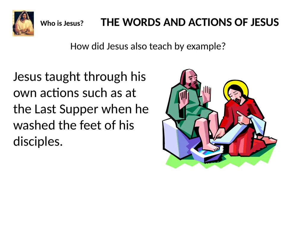 Who is Jesus? THE WORLD OF JESUS AND THE PEOPLE - slide 15 of 26
