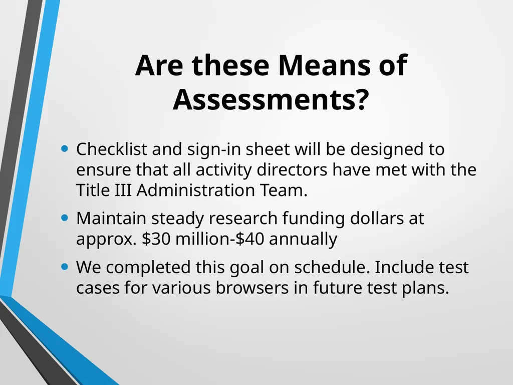 2020 NON-ACADEMIC ASSESSMENT WORKSHOP By: Ms. - slide 16 of 26