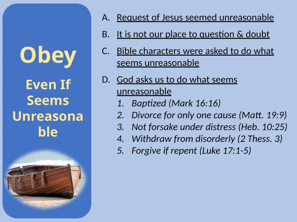 Luke 5:1-11 Call of the First Disciples Setting: - slide 13 of 31