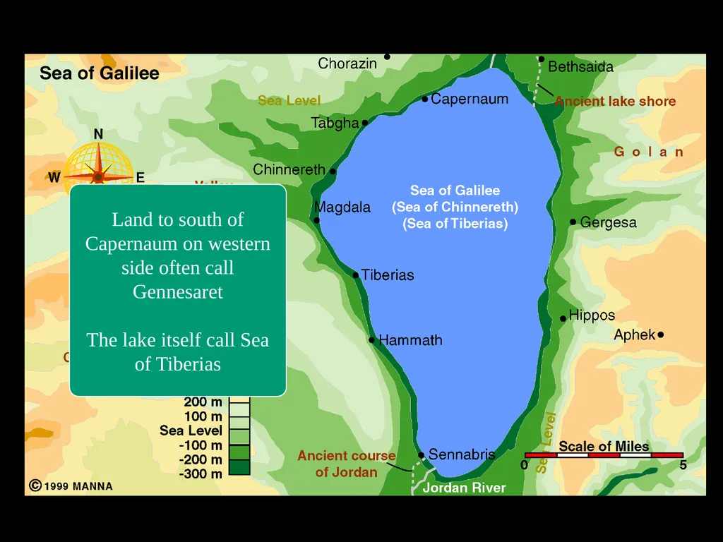 Luke 5:1-11 Call of the First Disciples Setting: - slide 3 of 31