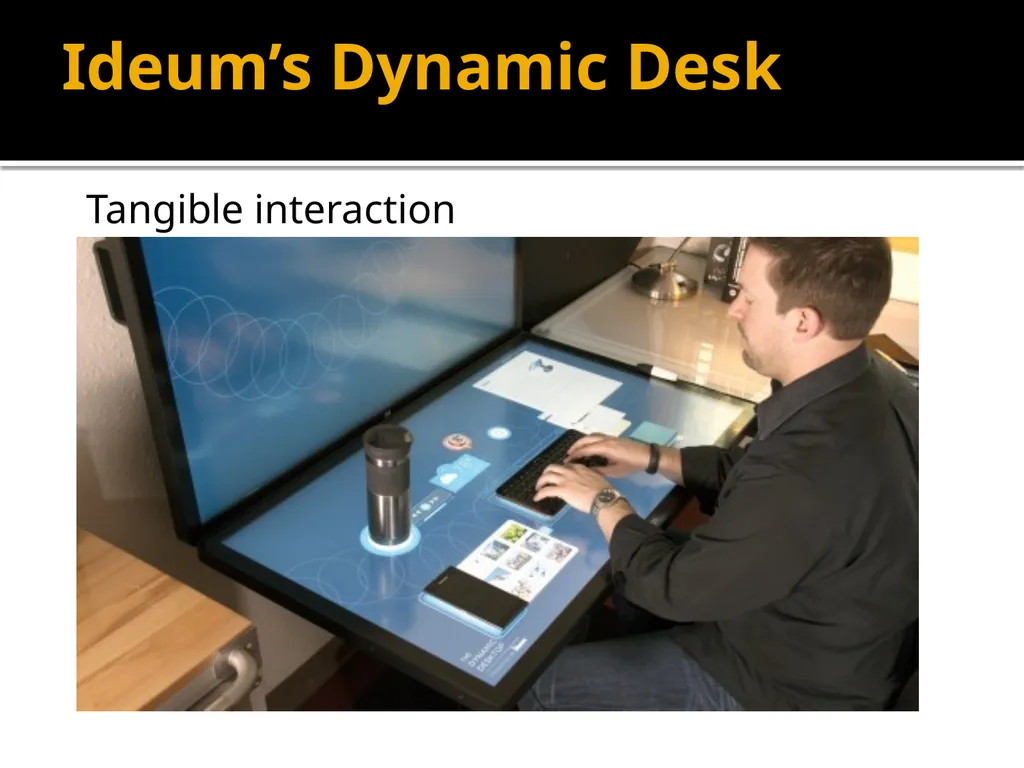 Tangible Interfaces on Projected Touch Tables by - slide 3 of 6
