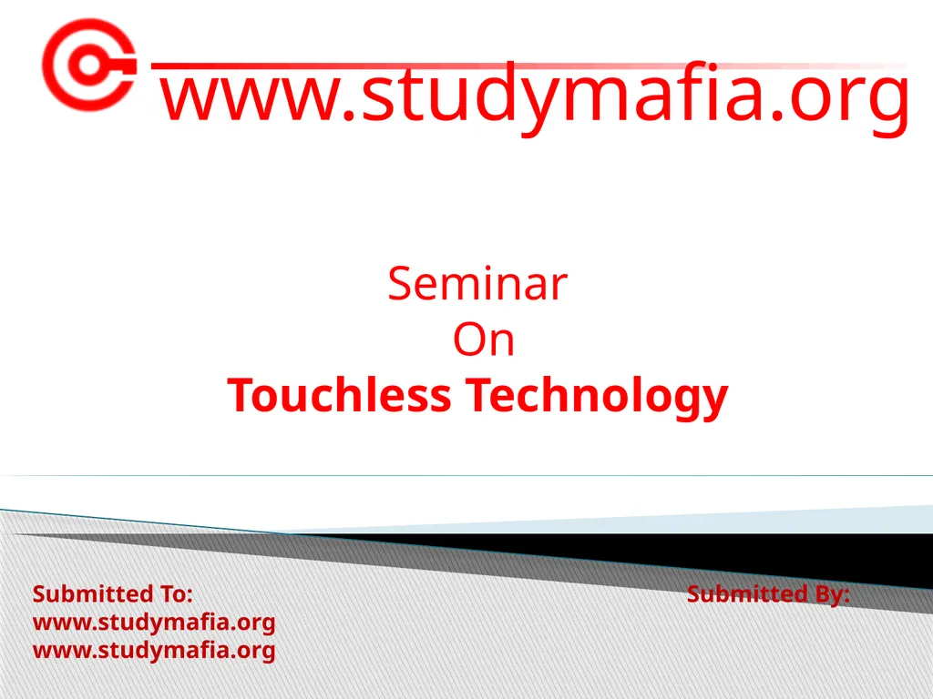 www.studymafia.org Submitted To: Submitted By: - slide 1 of 23