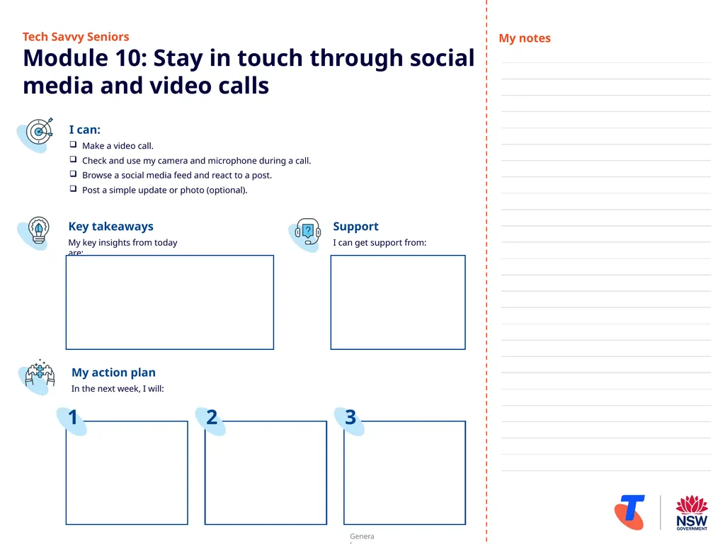 Tech Savvy Seniors Module 10: Stay in touch - slide 1 of 2