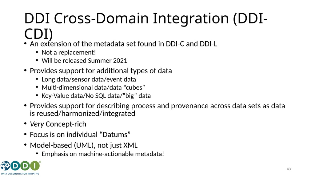 Introduction to Metadata for Research Data - slide 43 of 46
