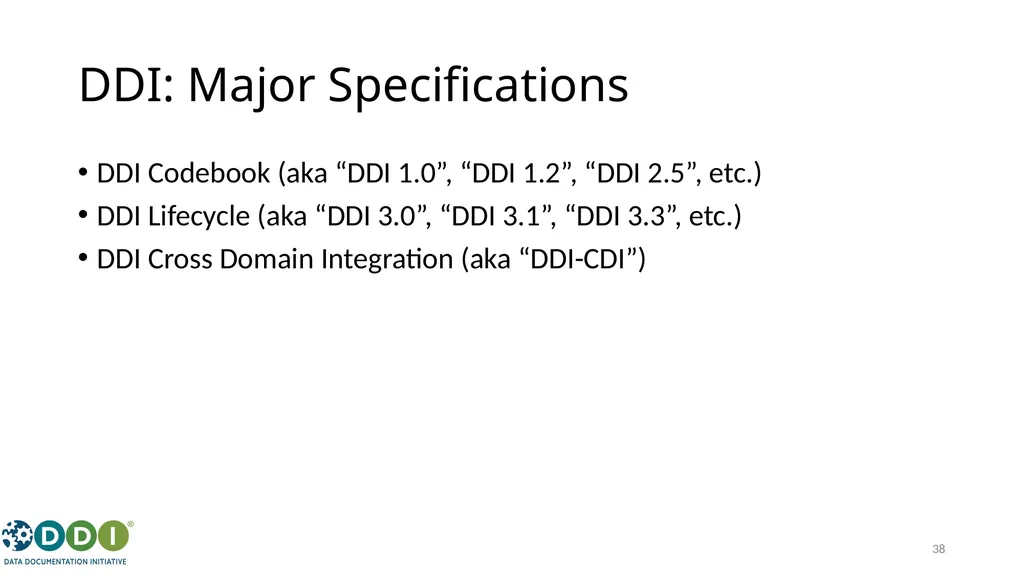 Introduction to Metadata for Research Data - slide 38 of 46