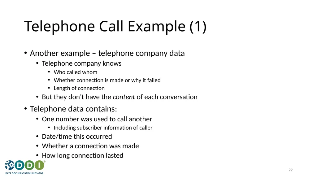 Introduction to Metadata for Research Data - slide 22 of 46