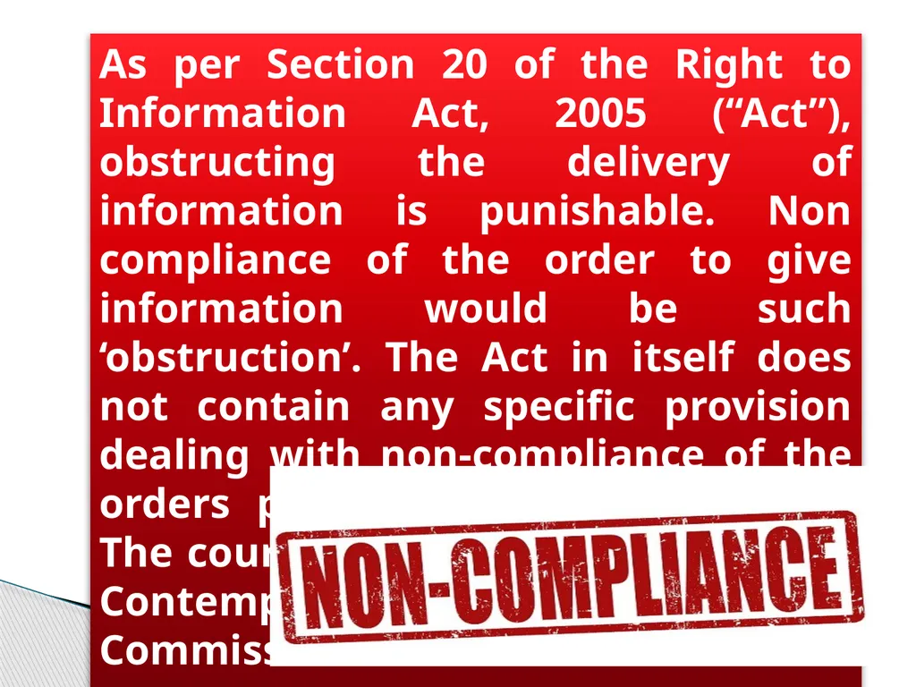 Execution of orders passed by the Commission: A - slide 2 of 10
