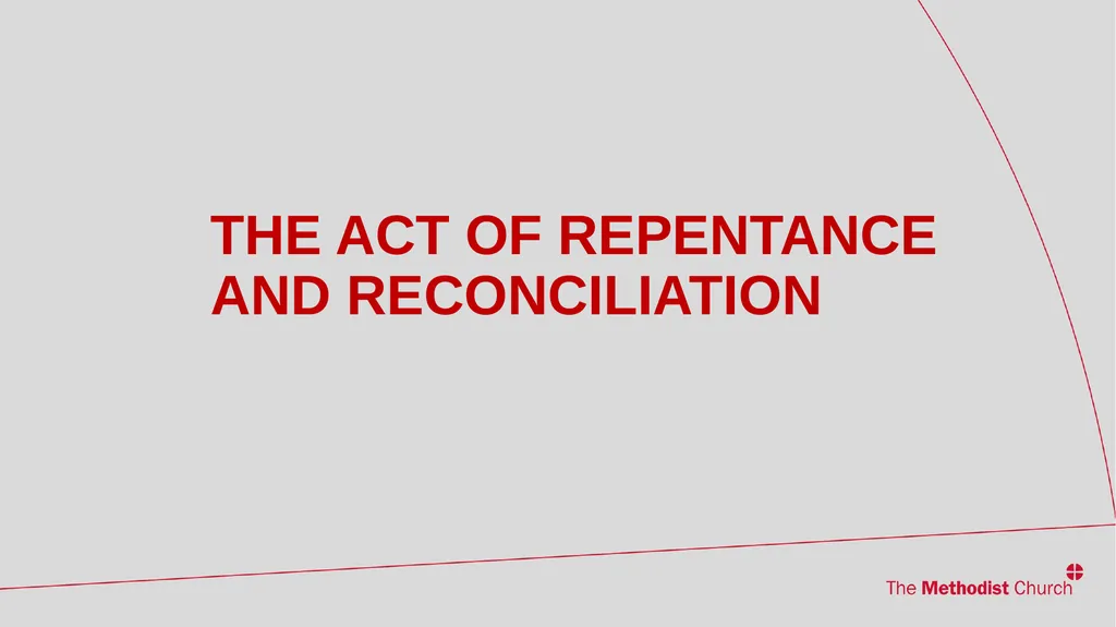 A service of repentance and reconciliation Please - slide 10 of 18