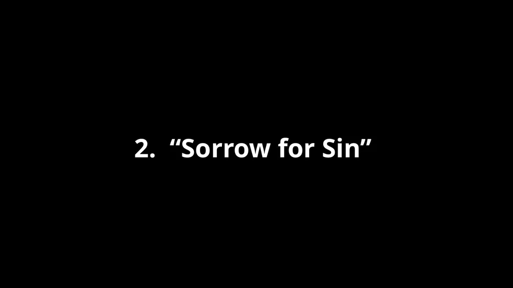 Forgiveness -1- The Need for Repentance “God - slide 27 of 78